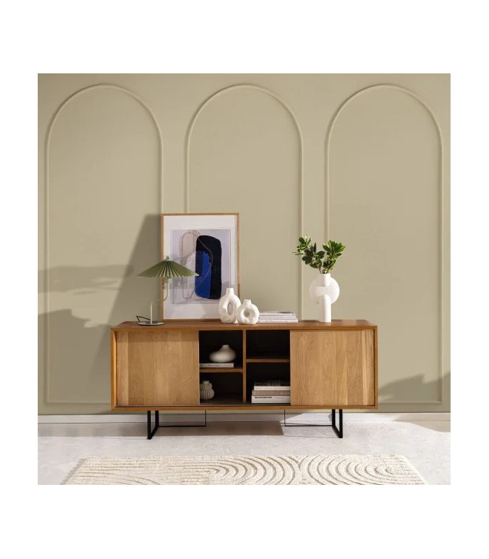 Panoramique MOULDING ARCH Beige M 106X280cm - Collection RELIEFS - CASELIO - Réf. RLF106341041