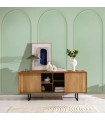Panoramique MOULDING ARCH Vert L 106X310cm - Collection RELIEFS - CASELIO - Réf. RLF106347042