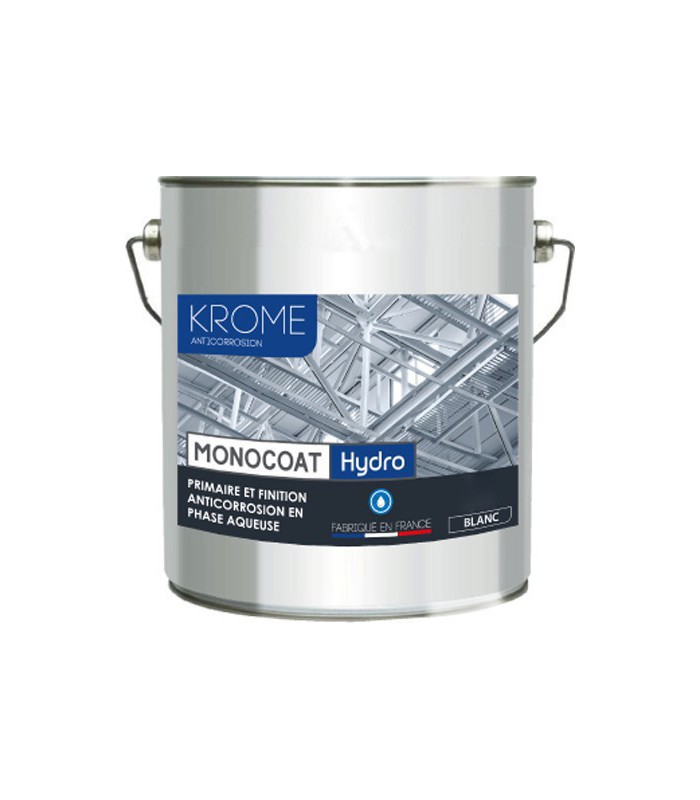 Krome Monocoat Hydro Laque Anticorrosion Acrylique - Intérieur et Extérieur