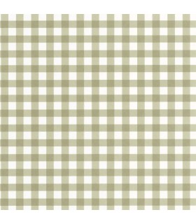 Papier Peint VICHY KAKI - Collection ONCE UPON A TIME 2 - CASADECO - Réf. OUTD89267535