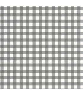 Papier Peint VICHY ANTHRACITE - Collection ONCE UPON A TIME 2 - CASADECO - Réf. OUTD89269419