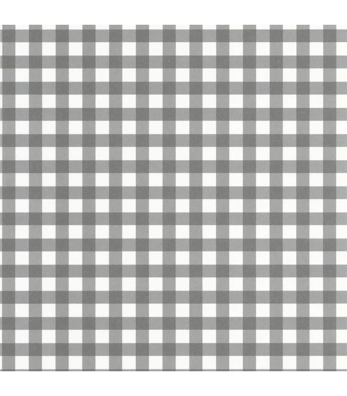 Papier Peint VICHY ANTHRACITE - Collection ONCE UPON A TIME 2 - CASADECO - Réf. OUTD89269419