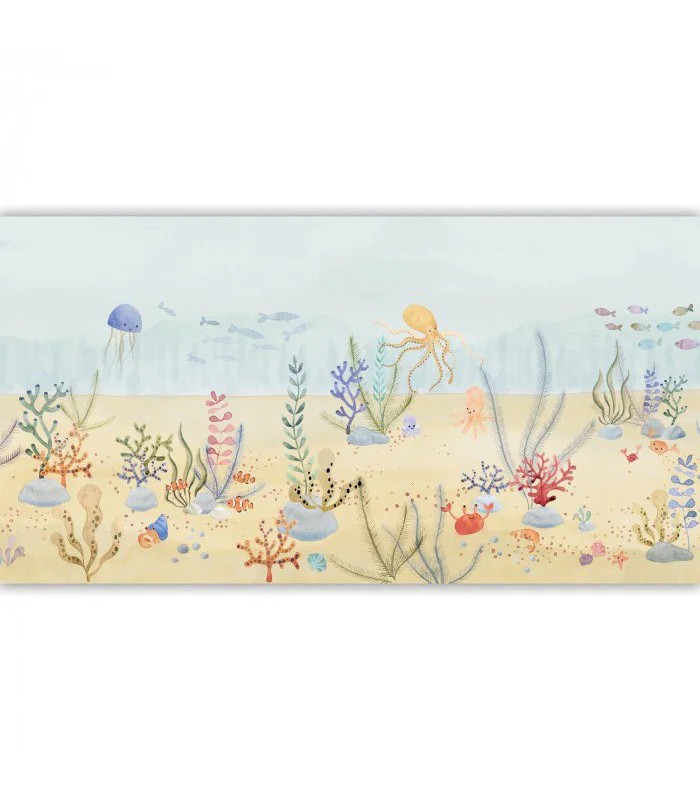 Panoramique OCEAN FLOOR MULTICO - Collection ONCE UPON A TIME 2 - CASADECO - Réf. OUTD200730073