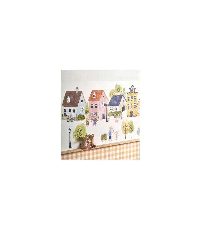 Papier Peint VICHY BEIGE ROSÉ - Collection ONCE UPON A TIME 2 - CASADECO - Réf. OUTD89261222