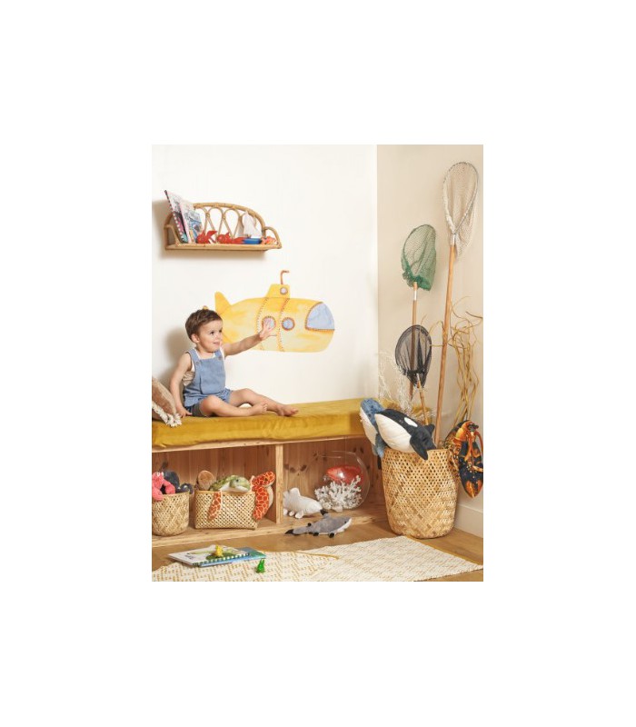 Panoramique YELLOW SUBMARINE SPRAY UP JAUNE - Collection ONCE UPON A TIME 2 - CASADECO - Réf. OUTD200992323