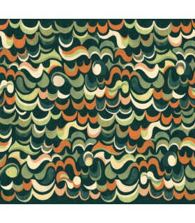 Papier Peint CHEVIOT AUTUMNAL DGRHA1042 300 - Collection RHAPSODY - MASUREEL - REF. DGRHA1042 300