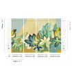 Papier Peint SOMERSET OASIS DGRHA2012 260 - Collection RHAPSODY - MASUREEL - REF. DGRHA2012 260