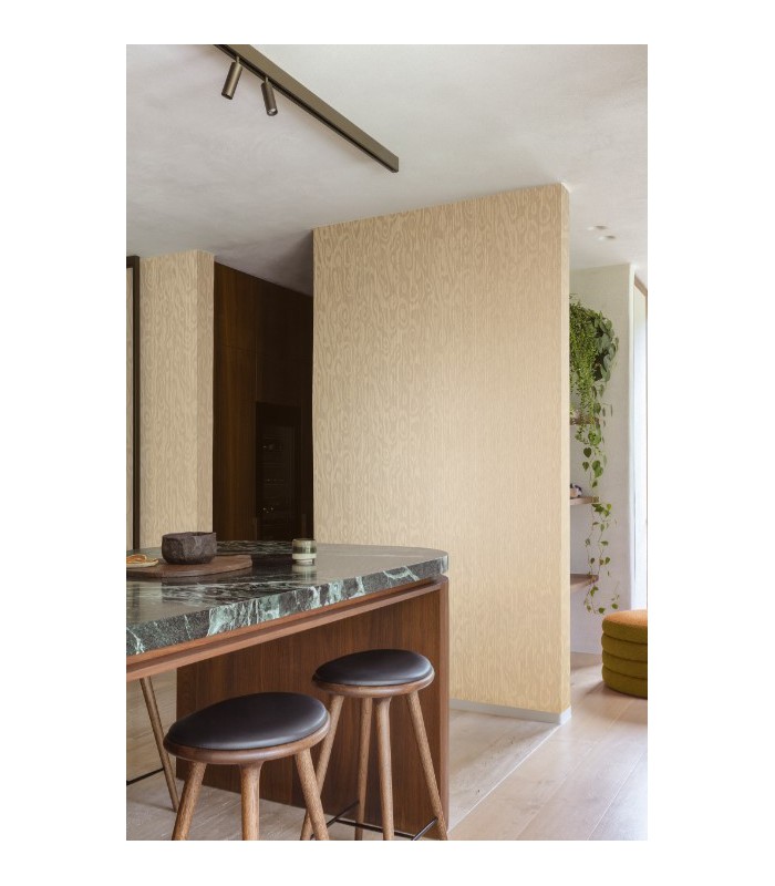Papier Peint OACKLY IVORY RHA201 - Collection RHAPSODY - MASUREEL - REF. RHA201
