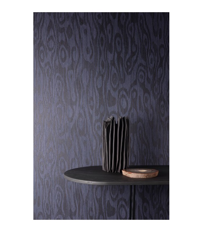 Papier Peint OACKLY CARBON RHA202 - Collection RHAPSODY - MASUREEL - REF. RHA202