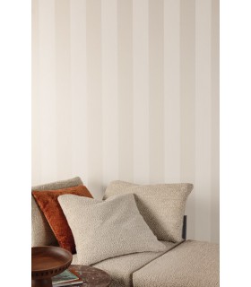 Papier Peint BRODY IVORY RHA401 - Collection RHAPSODY - MASUREEL - REF. RHA401