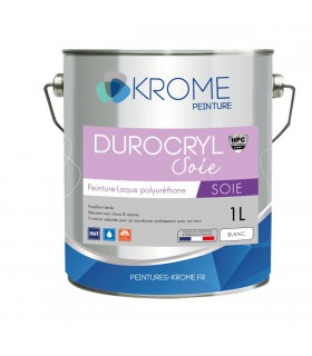 Krome Durocryl Soie Laque Acrylique Polyuréthane - Intérieur et Extérieur