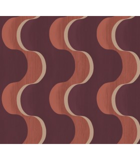 Papier Peint FLOW RUSSET RHA104 - Collection RHAPSODY - MASUREEL - REF. RHA104