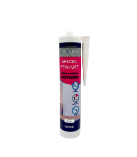 Mastic Joints et Fissures spécial peinture 280ml Sylex DECO MP 201