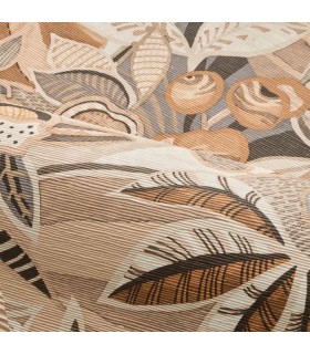 Papier Peint TEHUANA MARRON - CASA AZUL - CASAMANCE - REF.76300100