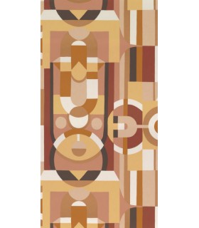 Papier Peint VITRAIL VANILLE - FAUBOURG DES LUMIERES - CASAMANCE - REF.76250406