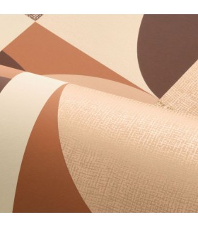 Papier Peint BARILLET TERRACOTTA - FAUBOURG DES LUMIERES - CASAMANCE - REF.76261018