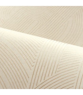 Papier Peint PORTE DORÉE SABLE - FAUBOURG DES LUMIERES - CASAMANCE - REF.76281834