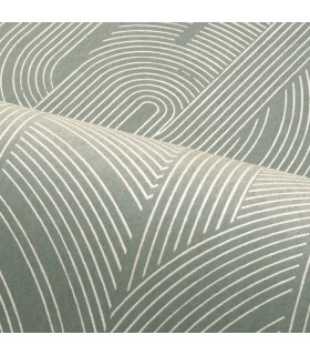 Papier Peint PORTE DORÉE KAKI CLAIR - FAUBOURG DES LUMIERES - CASAMANCE - REF.76281936