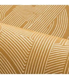 Papier Peint PORTE DORÉE AMBRE - FAUBOURG DES LUMIERES - CASAMANCE - REF.76282140