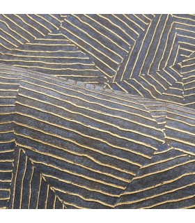 Papier Peint LORE MARINE/DORÉ - NATURE PRECIEUSE - CASAMANCE - REF.76543874