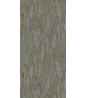 Papier Peint NELUWA VERT DE GRIS - NATURE PRECIEUSE - CASAMANCE - REF.A75963160