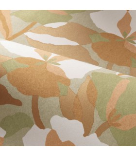 Papier Peint AMARYLLIS NUDE/LICHEN - NATURE PRECIEUSE - CASAMANCE - REF.76580814