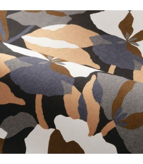 Papier Peint AMARYLLIS PÉTROLE/MULTICO - NATURE PRECIEUSE - CASAMANCE - REF.76581120