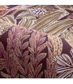 Papier Peint BORROMEE POURPRE/OLIVE - NATURE PRECIEUSE - CASAMANCE - REF.A74321038