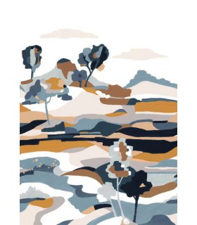 Panoramique LE BASSIN BLEU PERSAN - PANORAMAS 3 - CASAMANCE - REF.A75933670