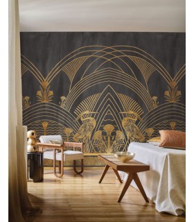 Panoramique ÉLÉPHANTINE NOIR - PANORAMAS 3 - CASAMANCE - REF.A76193262