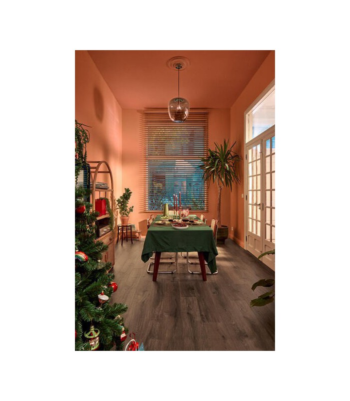 Parquet stratifié Ocean+ 8V4 - Gyant Dark Brown - Résistant à l'eau - 1288 x 190 x 8 mm