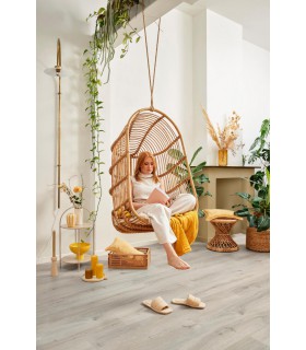 Parquet stratifié Ocean+ 8V4 - Gyant Light - Résistant à l'eau - 1288 x 190 x 8 mm