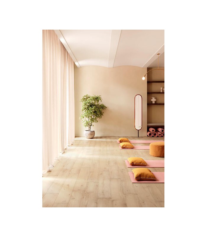 Parquet stratifié Ocean+ 8V4 - Gyant Light Sand - Résistant à l'eau - 1288 x 190 x 8 mm