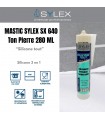 Mastic Sylex SX 640 Silicone 3 en 1 Silicone Tout 280ml