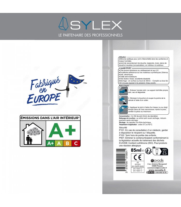 SA 707 Mini 85ml – Silicone Sanitaire Anti-Moisissure