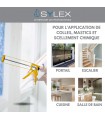 Pistolet Mastic Sylex PI 33 scellement chimique