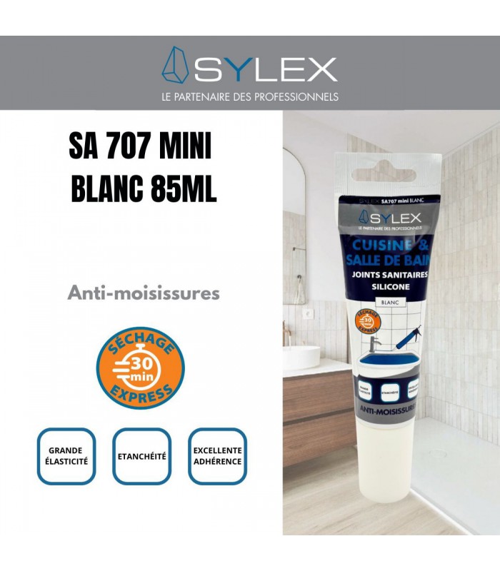 SA 707 - Mini Silicone Sanitaire Anti-Moisissure - Format Mini 85ml