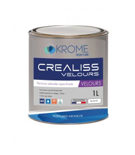 Krome Crealiss Velours – Peinture acrylique veloutée intérieure