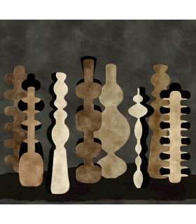 Papier Peint POTTERIES CLAY DGPOT1032 260 - Collection TERRA - MASUREEL - REF. DGPOT1032 260