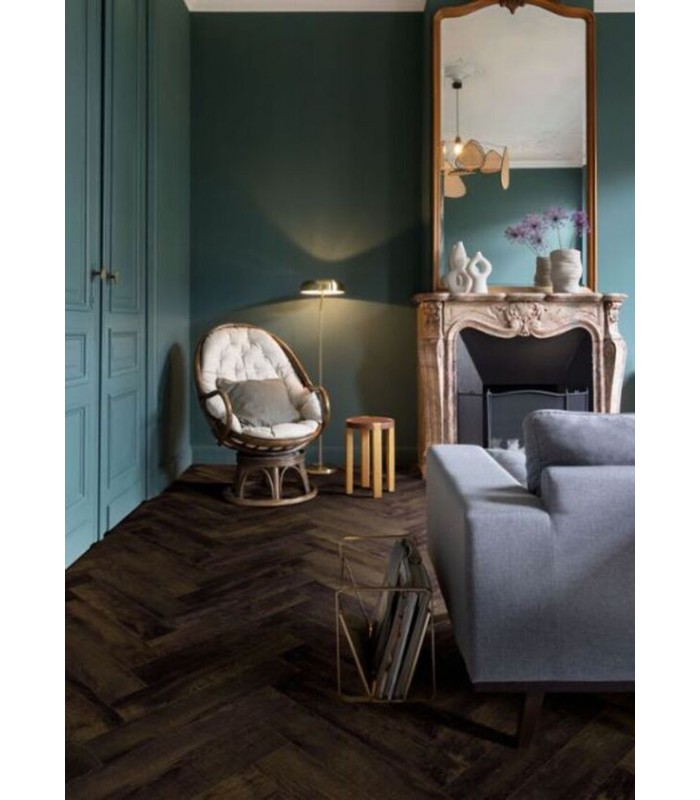 Lames à clipser PVC Layred Herringbone - Country Oak 54991 - 630 x 126 x 6 mm