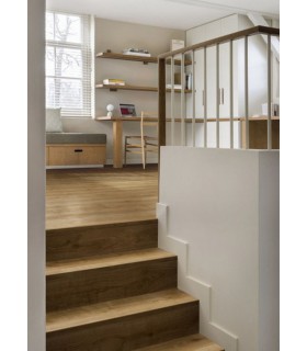 Lames à clipser PVC Layred Herringbone - Wistman Oak 63840 - 630 x 126 x 6 mm