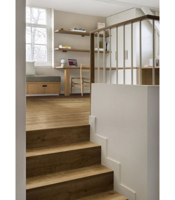 Lames à clipser PVC Layred Herringbone - Wistman Oak 63840 - 630 x 126 x 6 mm