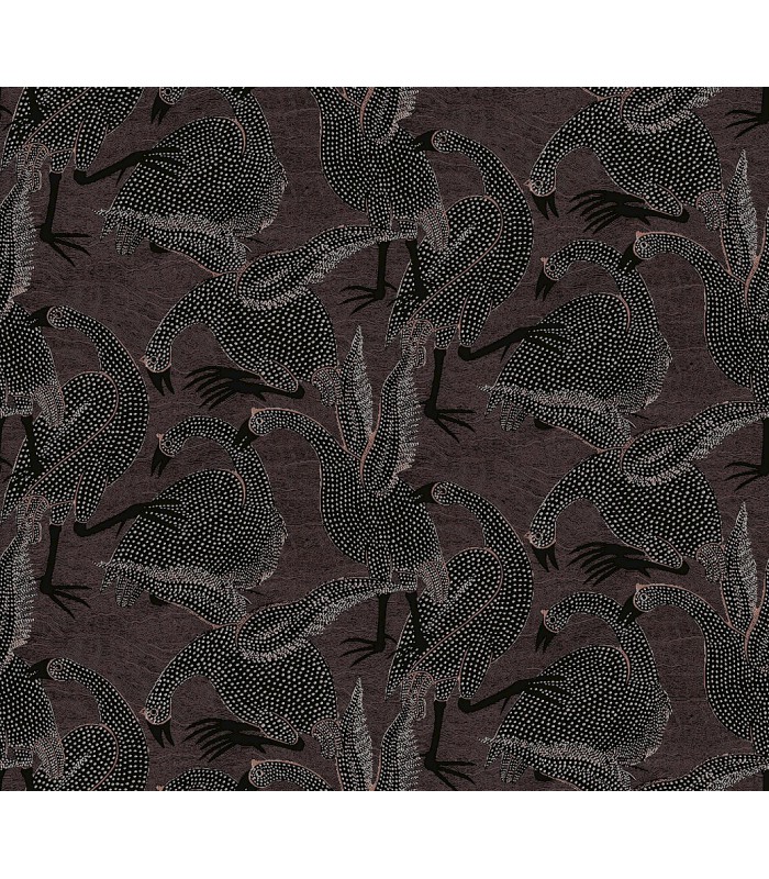 Papier Peint GUINEA CHOCOLATE TER104 - Collection TERRA - MASUREEL - REF. TER104
