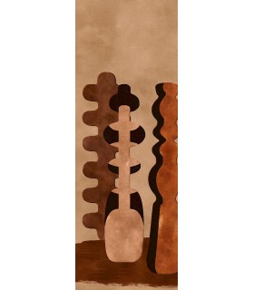 Papier Peint POTTERIES SIENNA DGPOT1013 300 - Collection TERRA - MASUREEL - REF. DGPOT1013 300