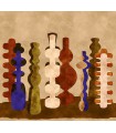 Papier Peint POTTERIES INDIGO DGPOT1021 260 - Collection TERRA - MASUREEL - REF. DGPOT1021 260