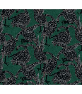 Papier Peint GUINEA EMERALD TER101 - Collection TERRA - MASUREEL - REF. TER101