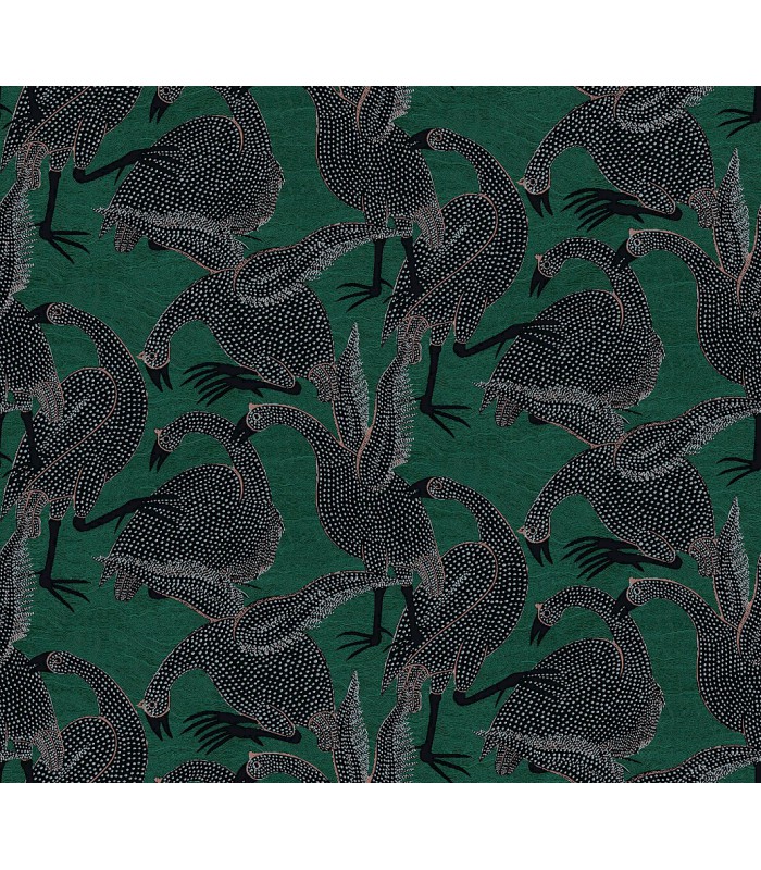 Papier Peint GUINEA EMERALD TER101 - Collection TERRA - MASUREEL - REF. TER101