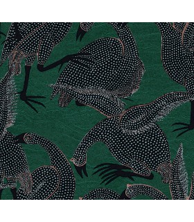 Papier Peint GUINEA EMERALD TER101 - Collection TERRA - MASUREEL - REF. TER101