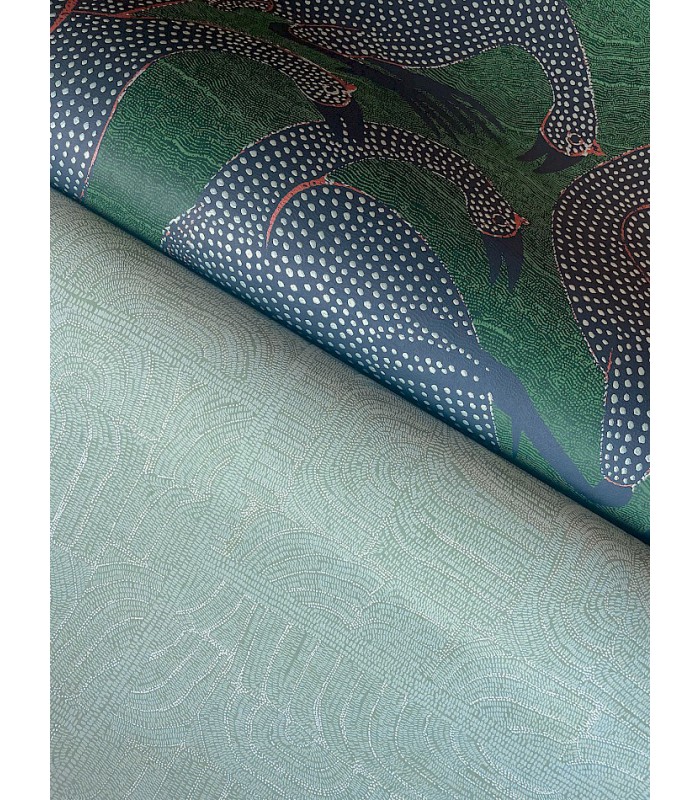 Papier Peint GUINEA EMERALD TER101 - Collection TERRA - MASUREEL - REF. TER101