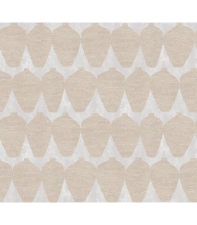 Papier Peint HEMIA OYSTER TER201 - Collection TERRA - MASUREEL - REF. TER201